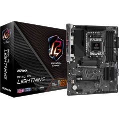 ASRock B650 PG Lightning Bundkort - AMD B650 - AMD AM5 socket - DDR5 RAM - ATX